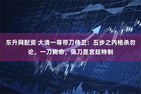 东升网配资 大清一等带刀侍卫：五步之内格杀勿论，一刀毙命，佩刀是宫廷特制